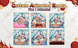 create animated emotes, chibi emotes, twich emotes, vtuber emote  for stream