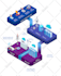 design 3d or isometric infographic illustration in 24 hours