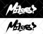 do cool handrawn graffiti tagging for your logo or merch