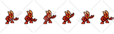 make custom 2d pixel art sprite animations for games
