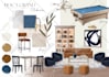 create an interior design mood board for any room