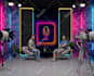 do 3d design and render, stage, studio for TV talk show