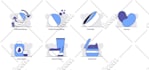 design professional icon set