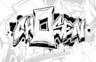 create graffiti text style logo for you