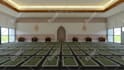 design mosque or islamic interior with realistic 3d rendering