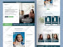 design modern website ui ux design, figma website design