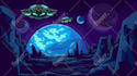 draw a pixel pokémon battle background