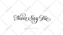create a unique hand lettered signature logo for your brand