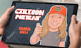 draw funny cartoon character, caricature, logo, portrait