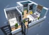 real estate design floor plan 3d modeling, rendering house, office