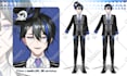 create anime live2d models for vtuber include rigging
