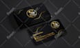do modern minimalist luxury business card and logo design