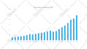 design vector graph, pictograph, 3d pie chart in illustrator
