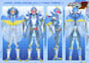 create your own custom made tokusatsu characters