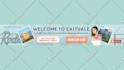 design an outstanding youtube banner, channel art, and logo
