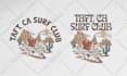 create surf inspired tshirt design