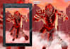 professional marvel or dc style comic book art ilustration