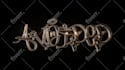 chrome type animation logo