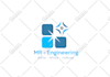 create flat minimal logo with brand guide or brand identity