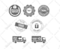 design 3d button, icon, headline with photoshop or CSS