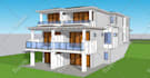 do architecture interior and exterior sketchup 3d model and render