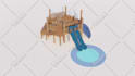 design your landscape or exterior  environment, 3d modeling, image rendering