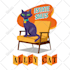 create hand drawing cartoon sticker design your business