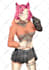 draw anime fit girl with abs