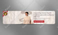 design a premium linkedin banner and a custom logo