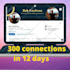 set up,optimize linkedin profile professionally and grow connections