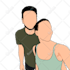 draw a flat cartoon vector from your photo