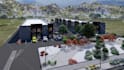 design 3d warehouse,commercial and industrial building realistic renders