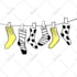 create cute doodle art pattern illustrations