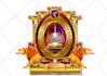 create unique church seal logo, school badge