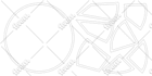 create aesthetic minimalist line art