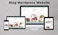 do wordpress website development, website design  and redesign wordpress website