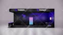 design 3d trade show booth, exhibition stall, stand, kiosk