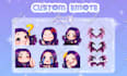 draw twitch emote, twitch animated emotes, sub badges
