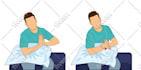 draw exercise yoga workout 2 steps 24hrs illustration