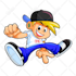 a fan art in a different style