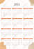 do desk or wall calendar design in 24 hours
