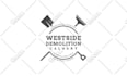 do modern monoline logo design with free a business card