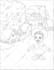 create colouring book pages for kids and children