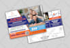 design medical, dental, health care, home care postcard, eddm, flyer in 24h