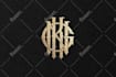 design initial monogram logo for clothing brand