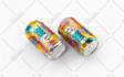 design soda can mockup