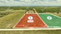 do real estate and drone video editing with callout title motion graphics promo