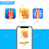 design modern mobile app icon for android and ios