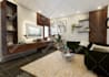do interior decor and design of a living room, bedroom, kitchen, and bathroom