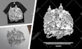 do vintage retro hand drawn illustration for t shirt design